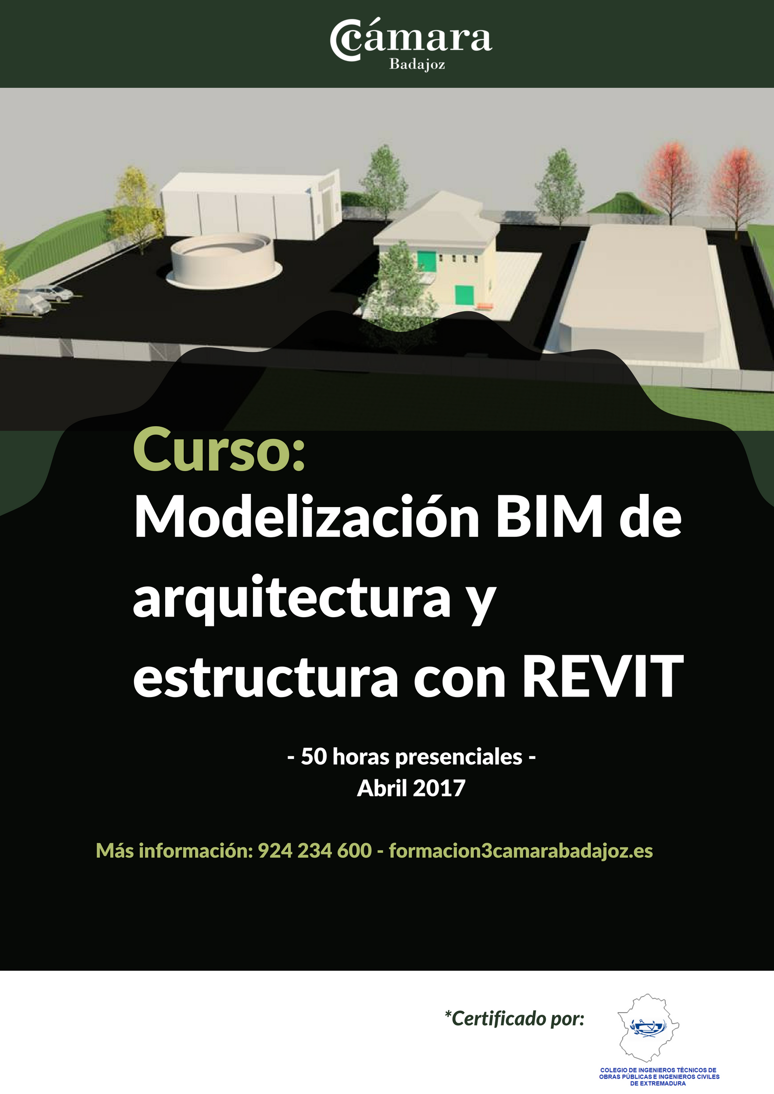 CURSO : MODELIZACIÓN BIM DE ARQUITECTURA Y ESTRUCTURA CON REVIT