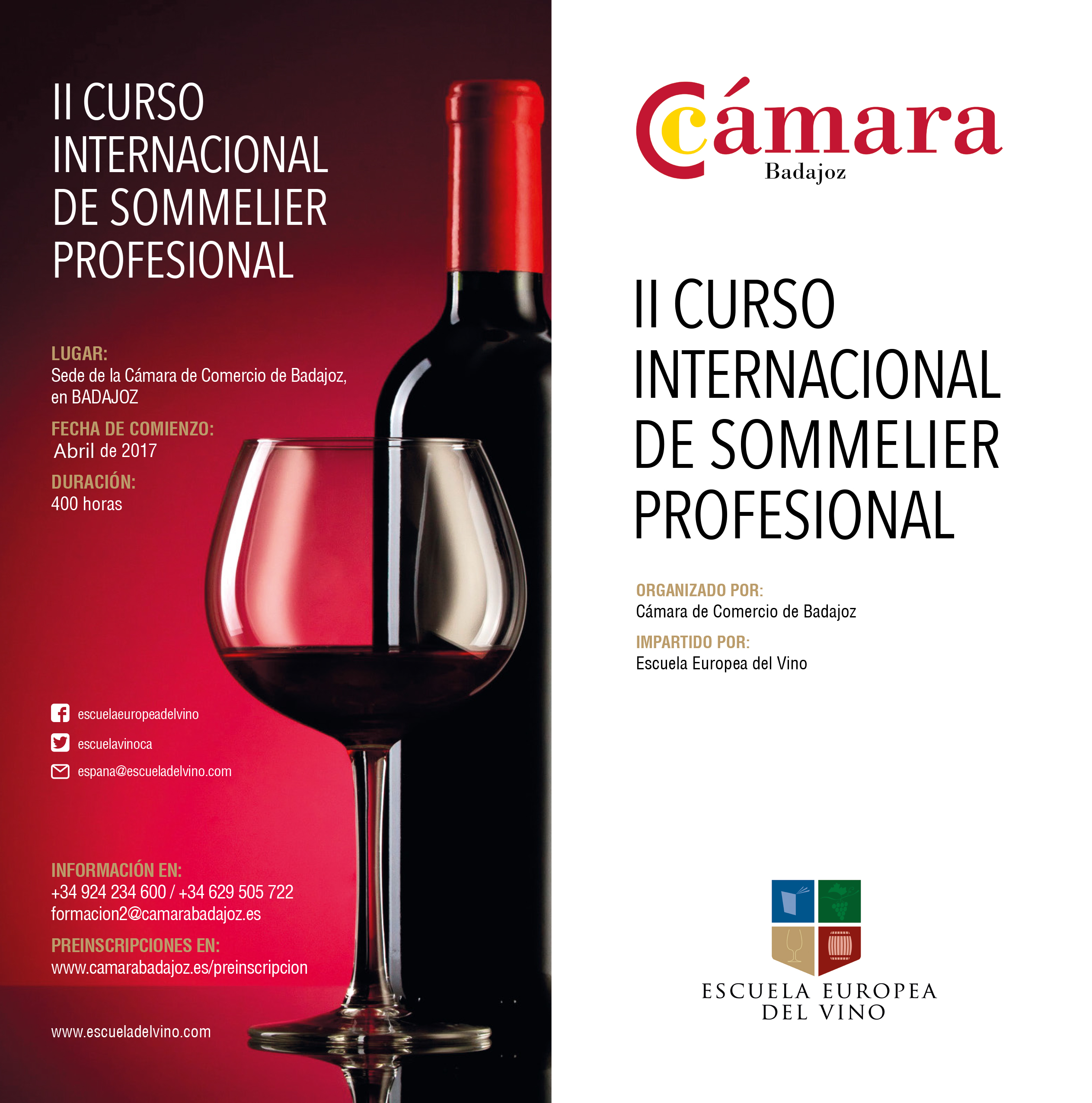 II CURSO INTERNACIONAL DE SOMMELIER PROFESIONAL