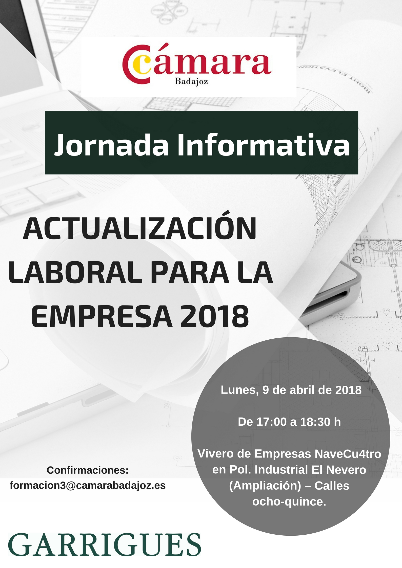 Jornada Informativa: ACTUALIZACIÓN LABORAL PARA LA EMPRESA 2018