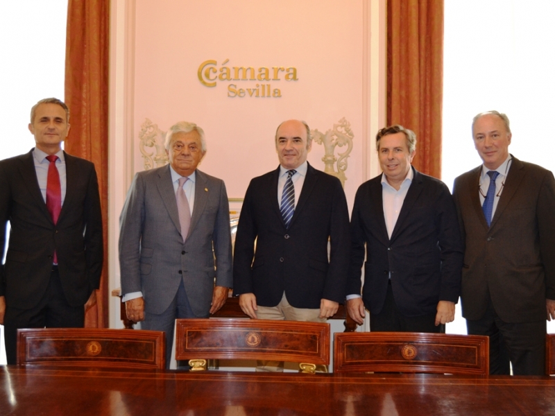 Visita a la Cámara de Comercio de Sevilla