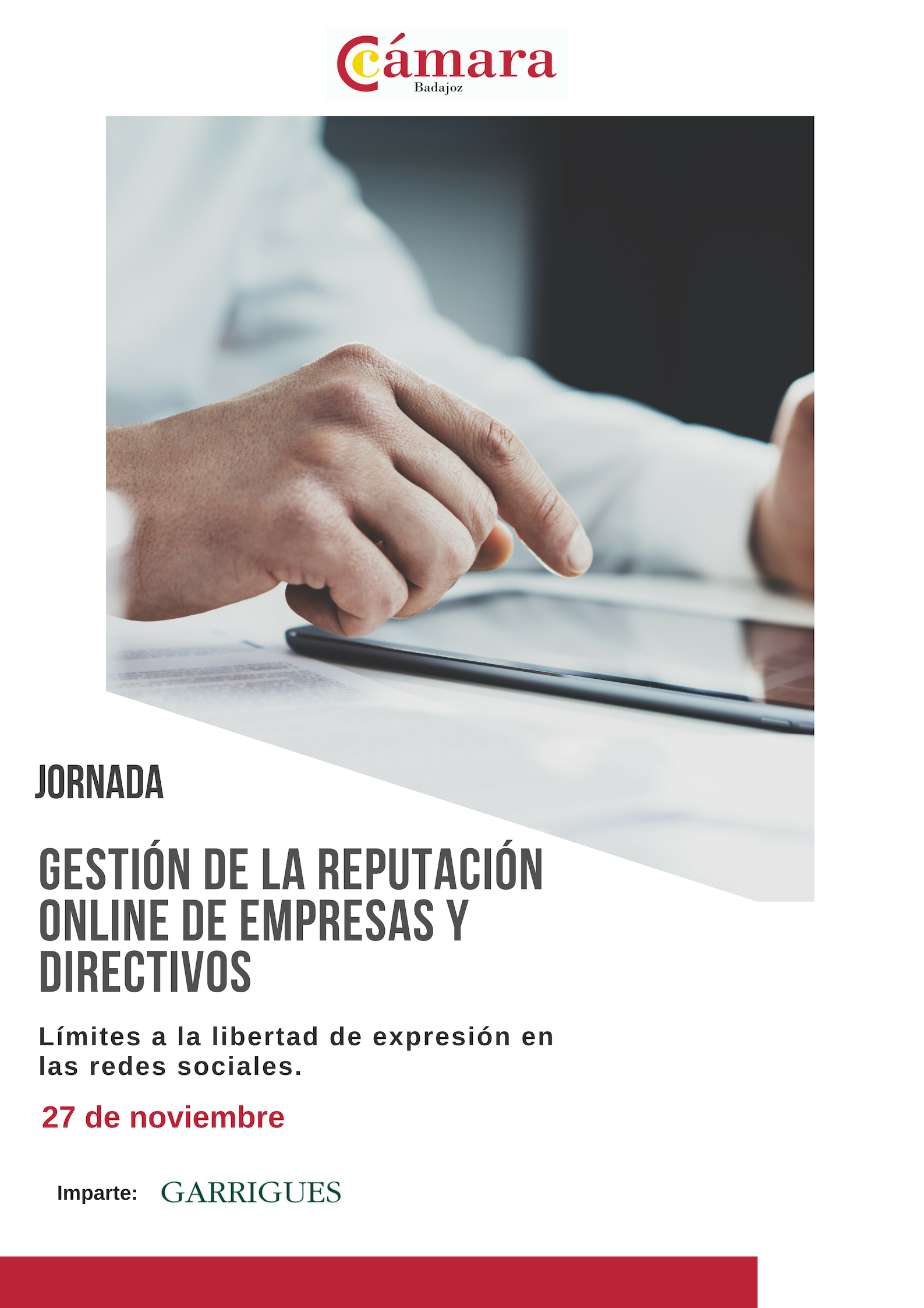 Gestión de la reputación online de empresas y directivos. Límites a la libertad de expresión en las redes sociales. 