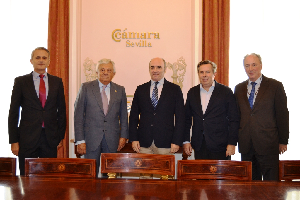 Visita a la Cámara de Comercio de Sevilla