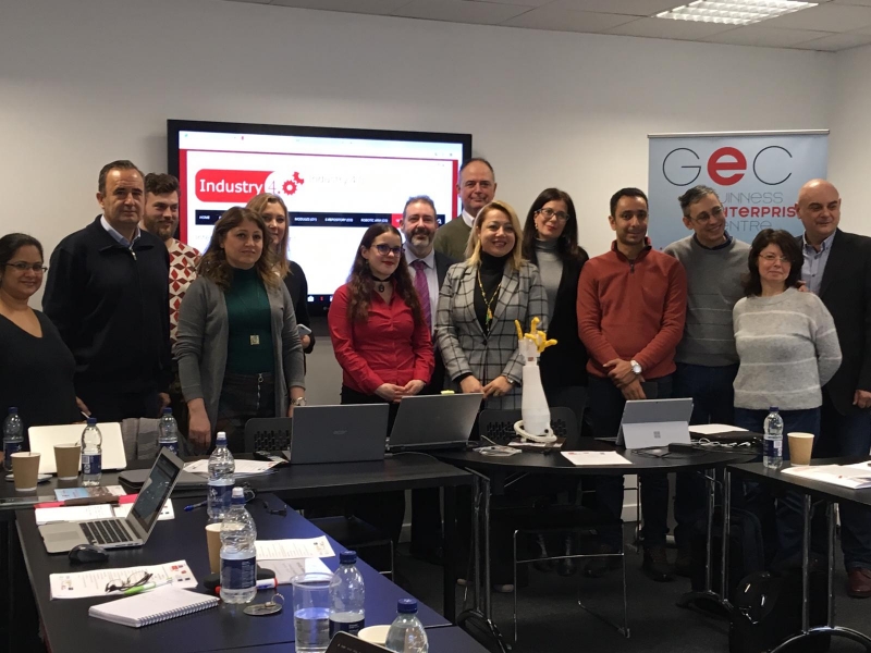 Tercera reunión de consorcio del proyecto Industry 4.0 en Dublín