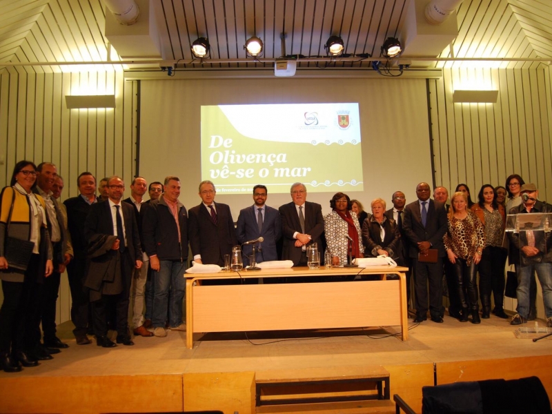 Acompañamos a los empresarios oliventinos en un encuentro con empresarios portugueses en Lisboa