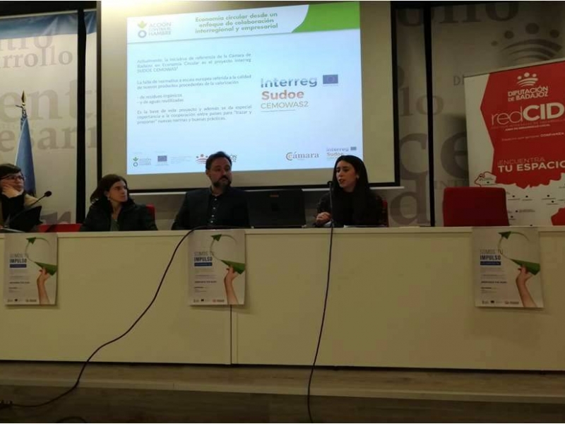 La Cámara da a conecer su proyecto INTERREG SUDOE_ CEMOWAS2 