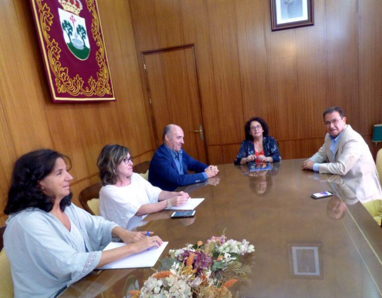 Reunión con el Ayuntamiento de Llerena.