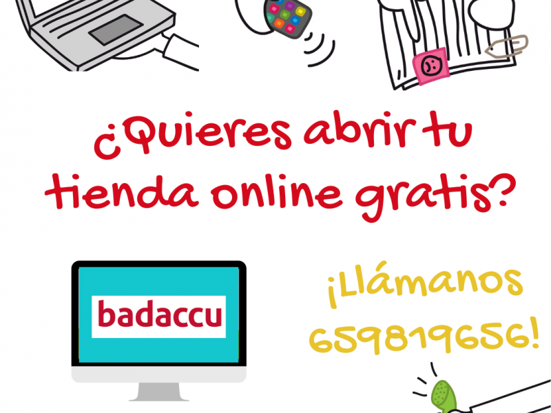 Abre gratuitamente tu negocio online con badaccu.com