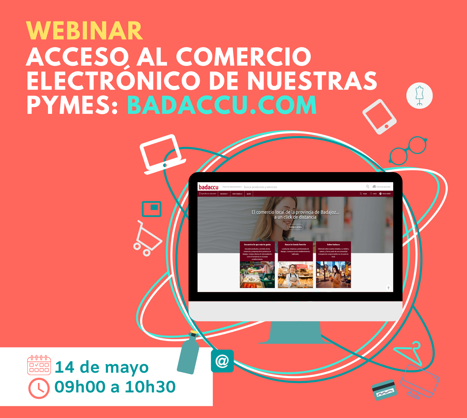 WEBINAR- Acceso al comercio electrónico de nuestras Pymes: Badaccu.com