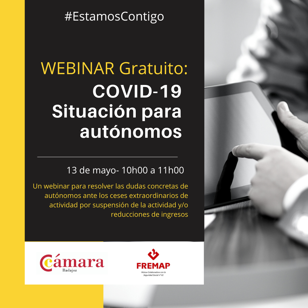 WEBINAR: COVID-19 Situación para autónomos