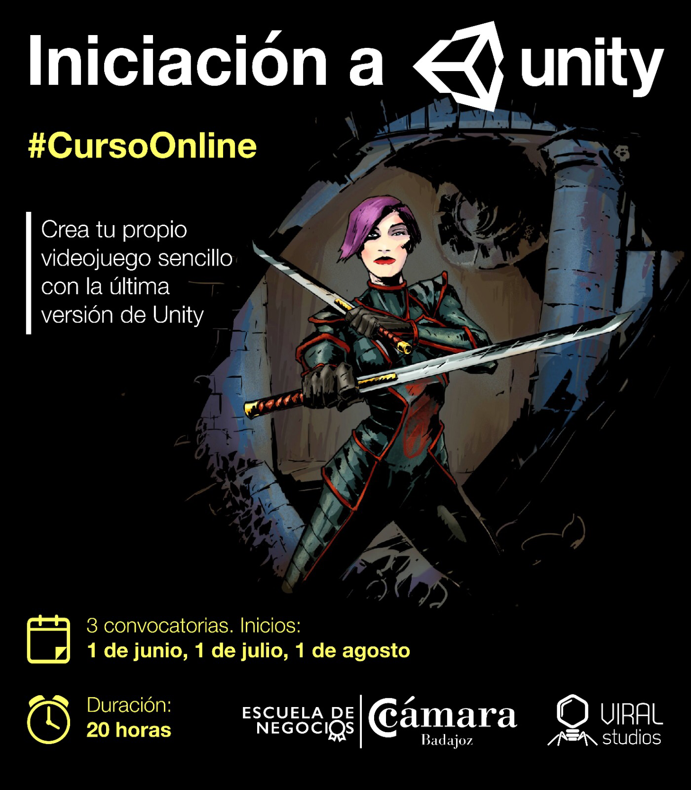 CURSO ONLINE: Iniciación a UNITY