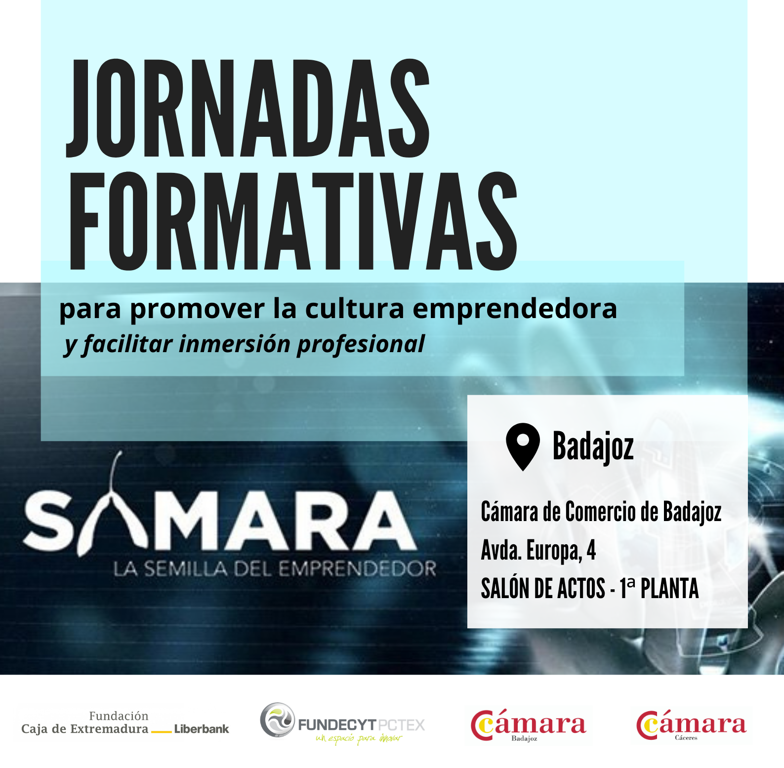 BADAJOZ-  Jornada formativa: ORGANIZACIÓN Y PROCESOS- SAMARA EMPRENDE