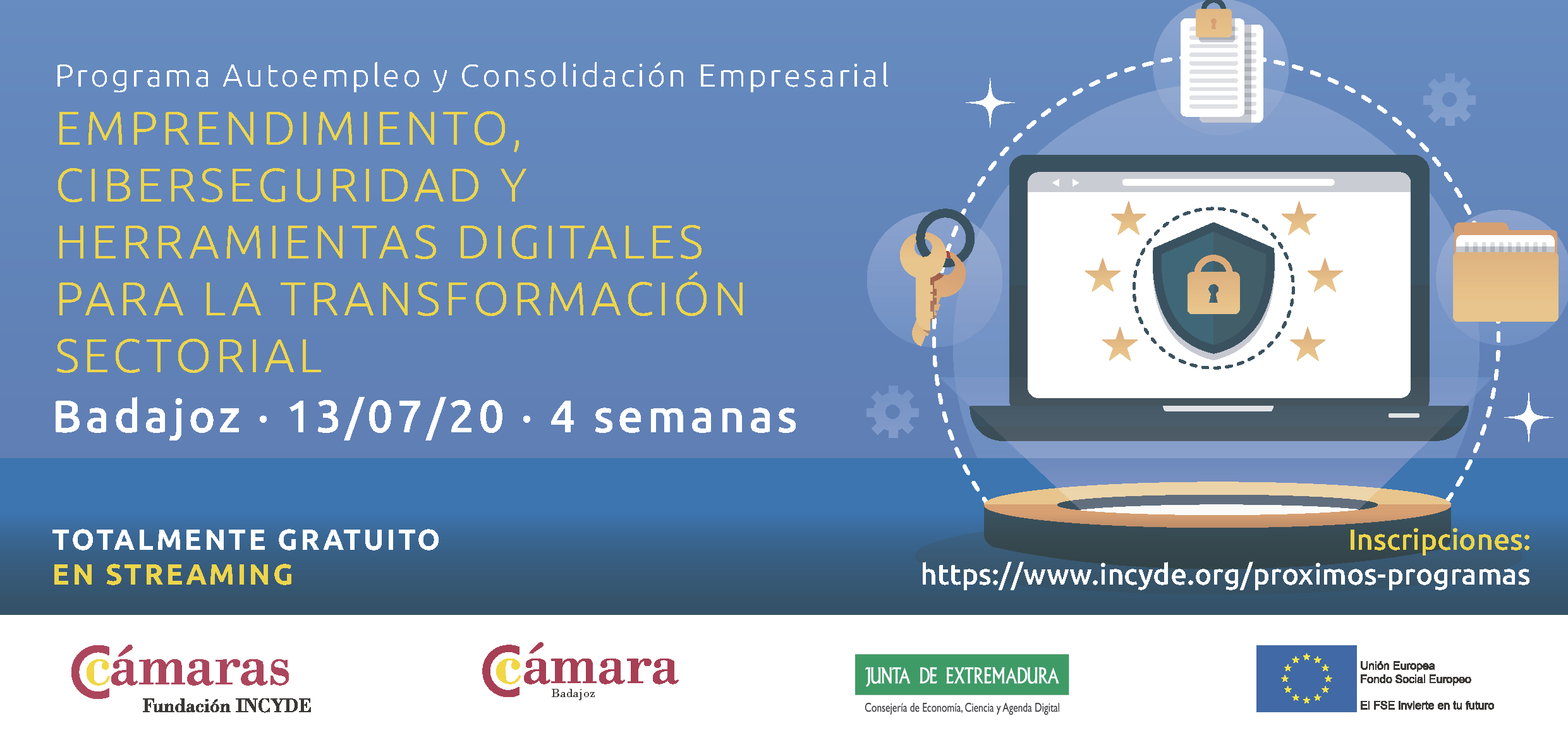 Programa Autoempleo y Consolidación Empresarial- Emprendimiento, ciberseguridad y herramientas digitales para la transformación sectorial