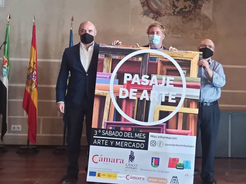 Mañana comienza el pasaje de arte de Badajoz