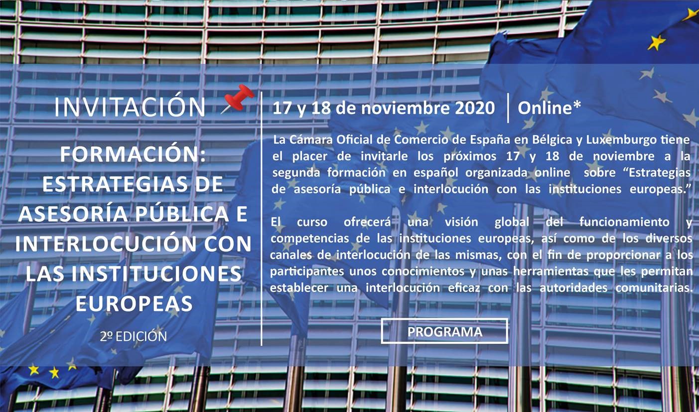 Curso- Estrategias de asesoría pública e interlocución con las instituciones europeas 