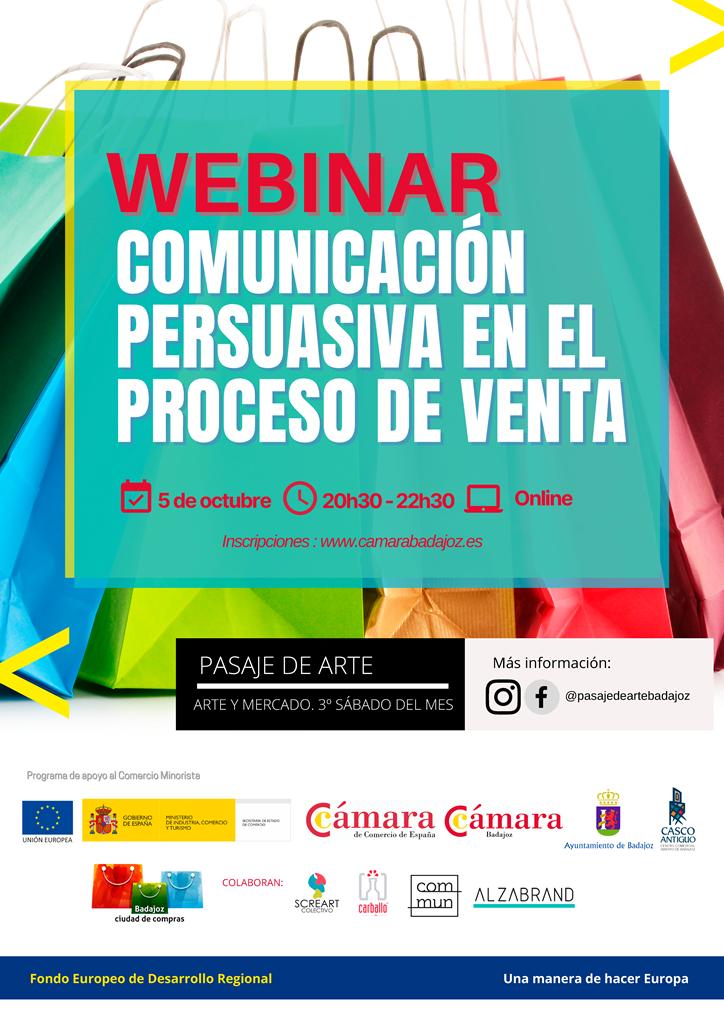 WEBINAR Gratuito: COMUNICACION PERSUASIVA EN EL PROCESO DE VENTA