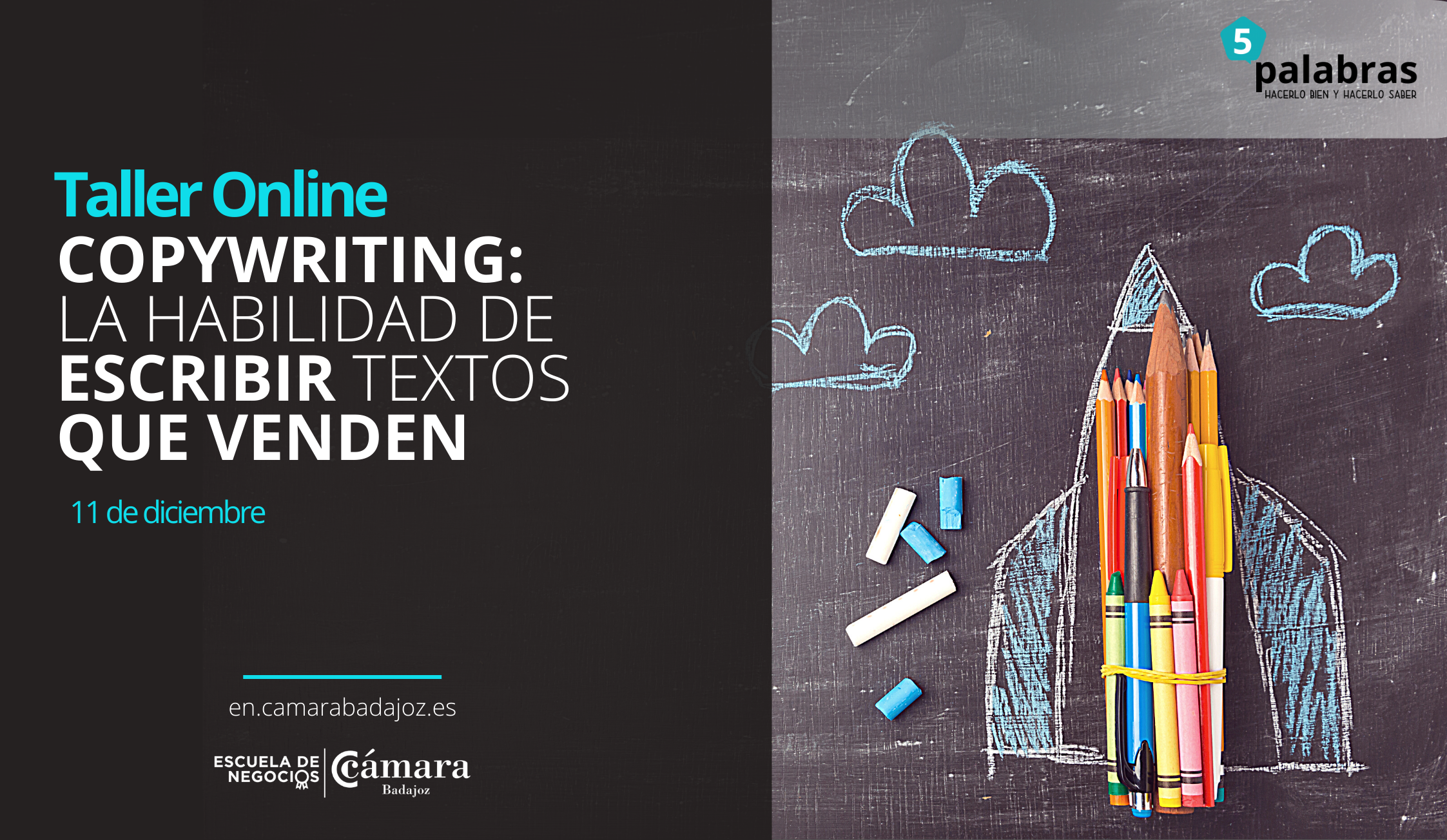 Taller online: Copywriting: La habilidad de escribir textos que venden - Con Sara Martínez