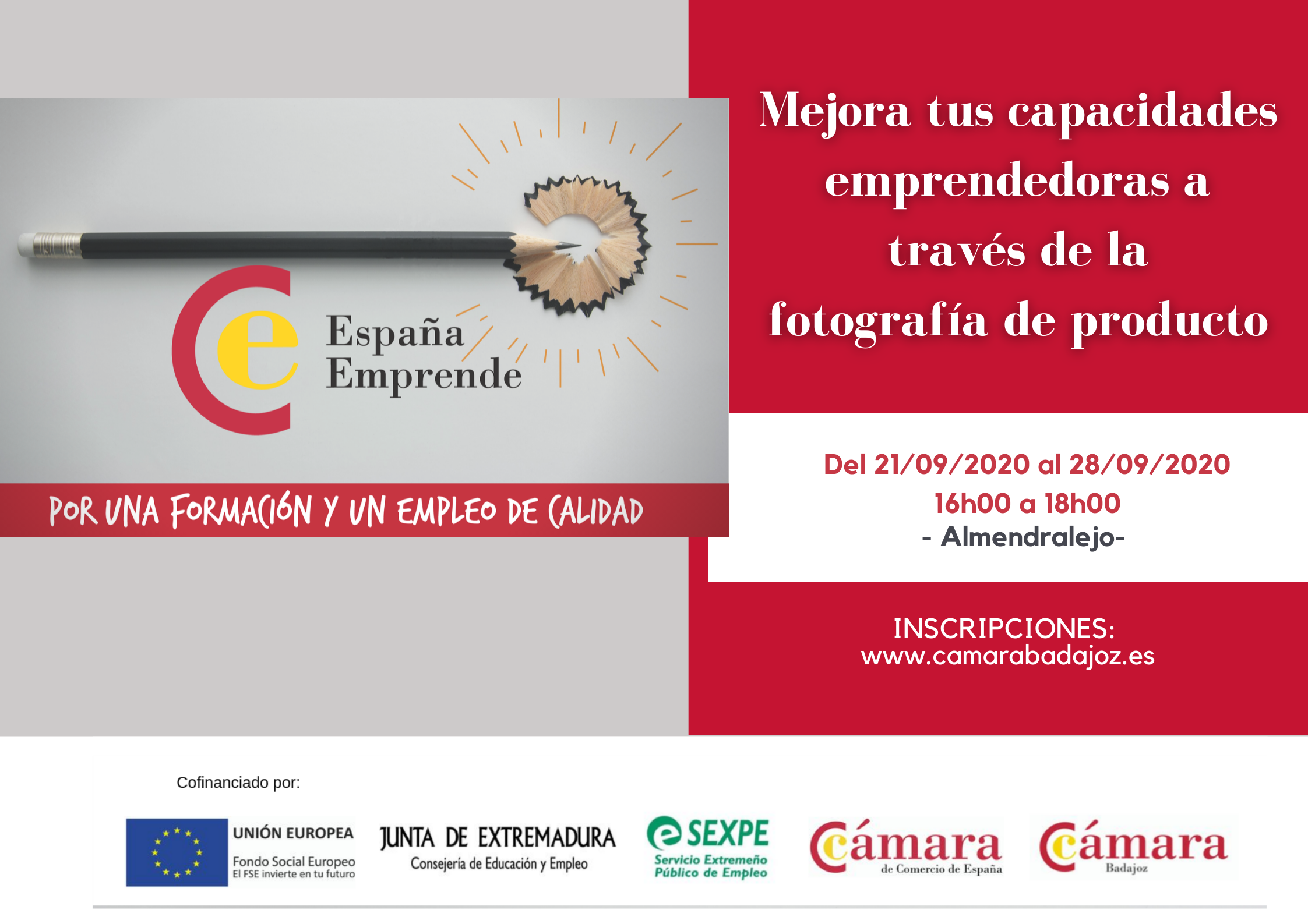 MEJORA TUS CAPACIDADES EMPRENDEDORAS A TRAVÉS DE LA FOTOGRAFÍA DE PRODUCTO