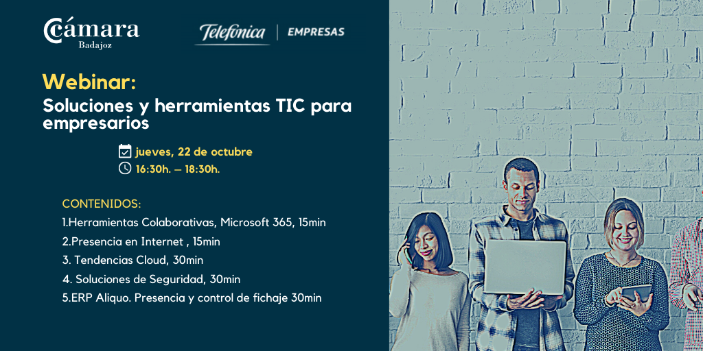 Webinar Gratuito: Soluciones y herramientas TIC para empresarios 