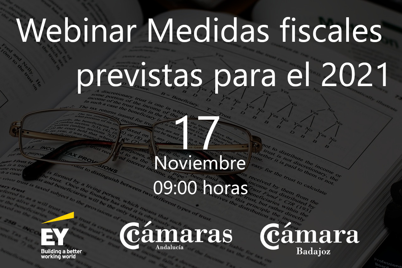 WEBINAR: Medidas fiscales previstas para 2021