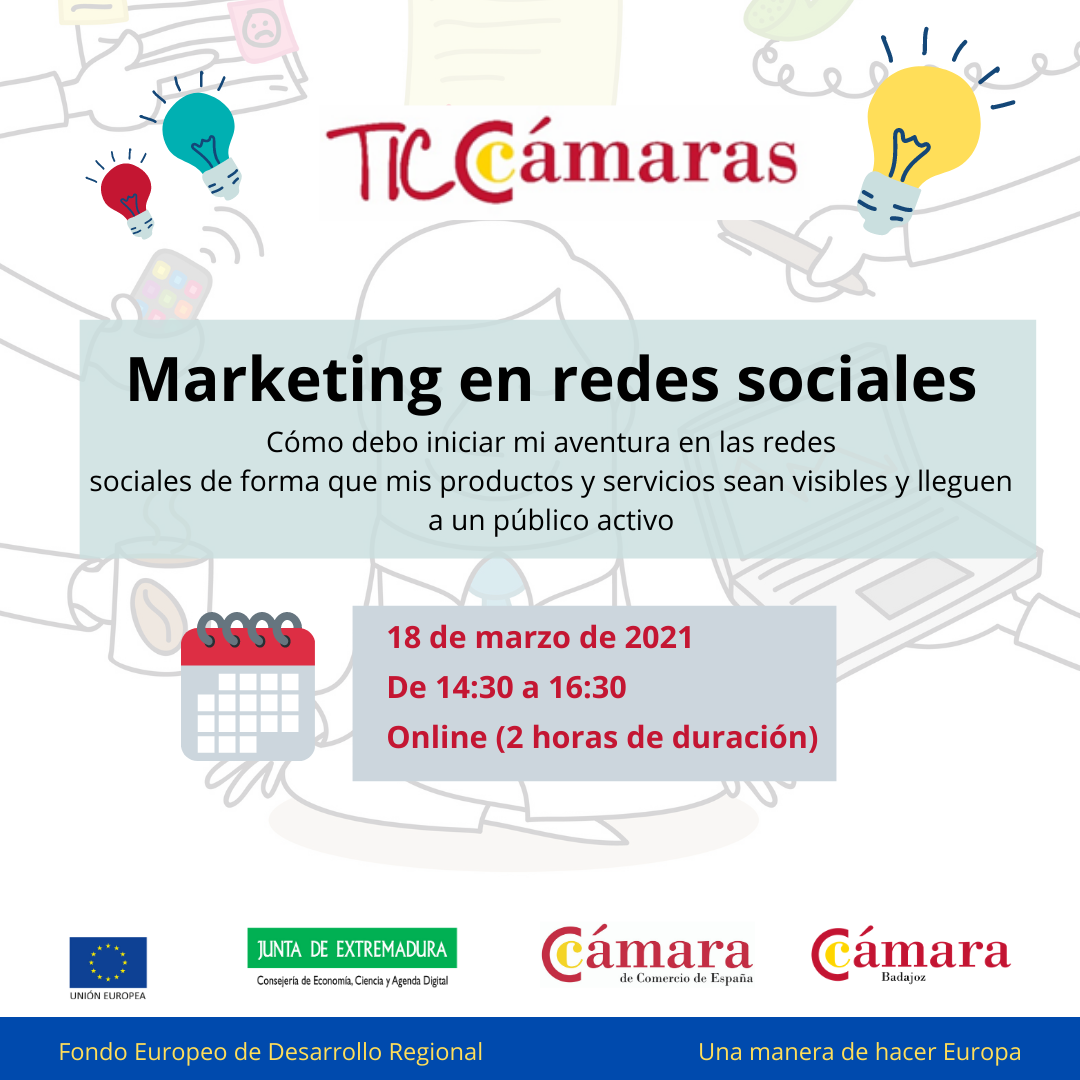 Marketing en redes sociales - TICCámaras