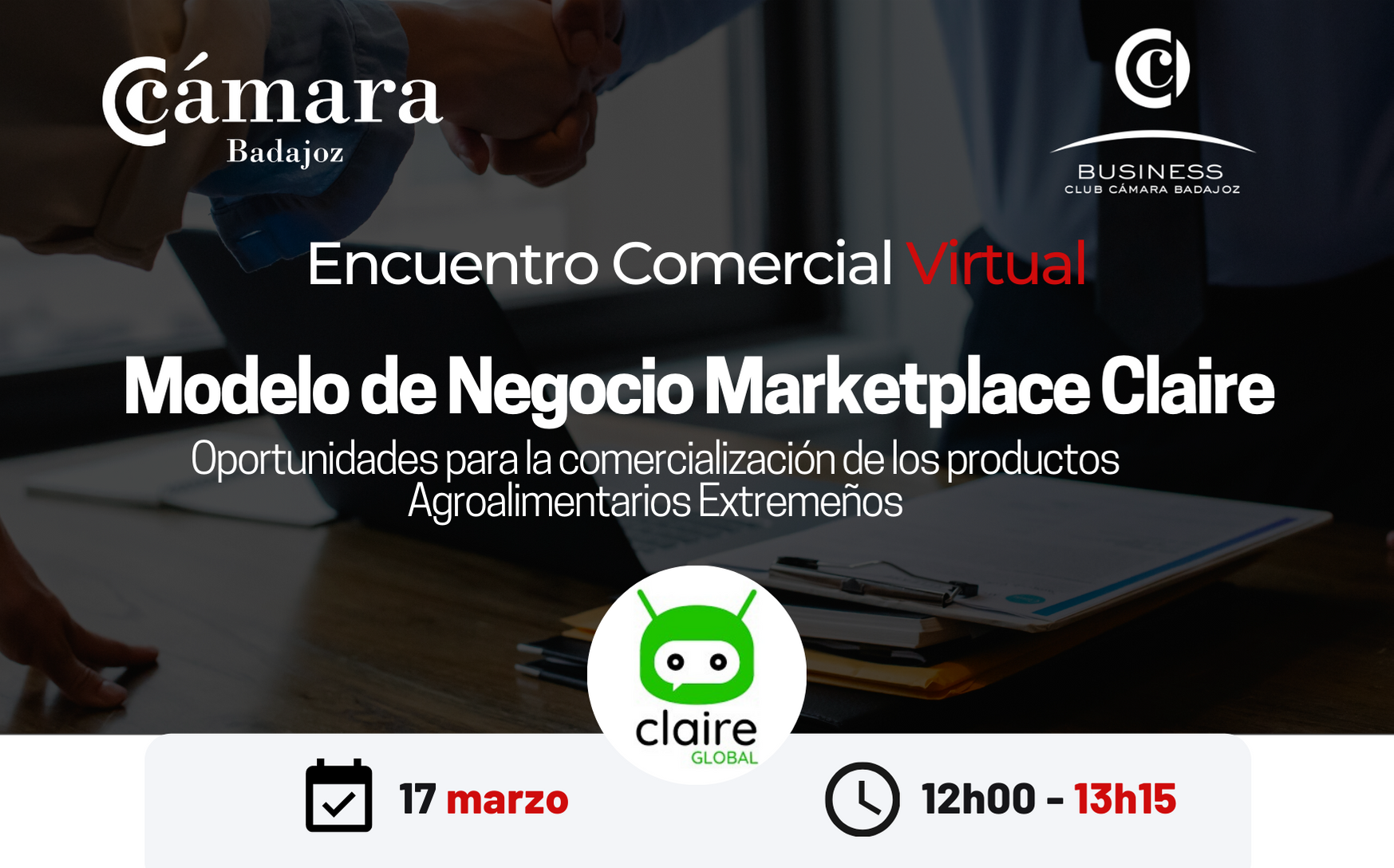 ENCUENTRO COMERCIAL VIRTUAL: Modelo de Negocio Marketplace Claire