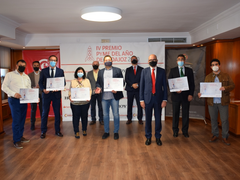 IAAS365 SL recoge el premio Pyme del año 2020 de Badajoz