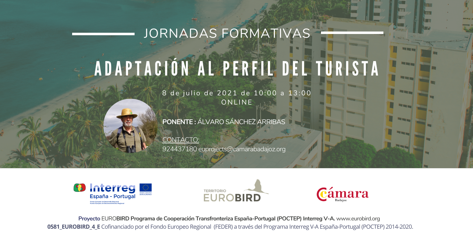 Jornada formativa EUROBIRD: Adaptación al perfil del turista