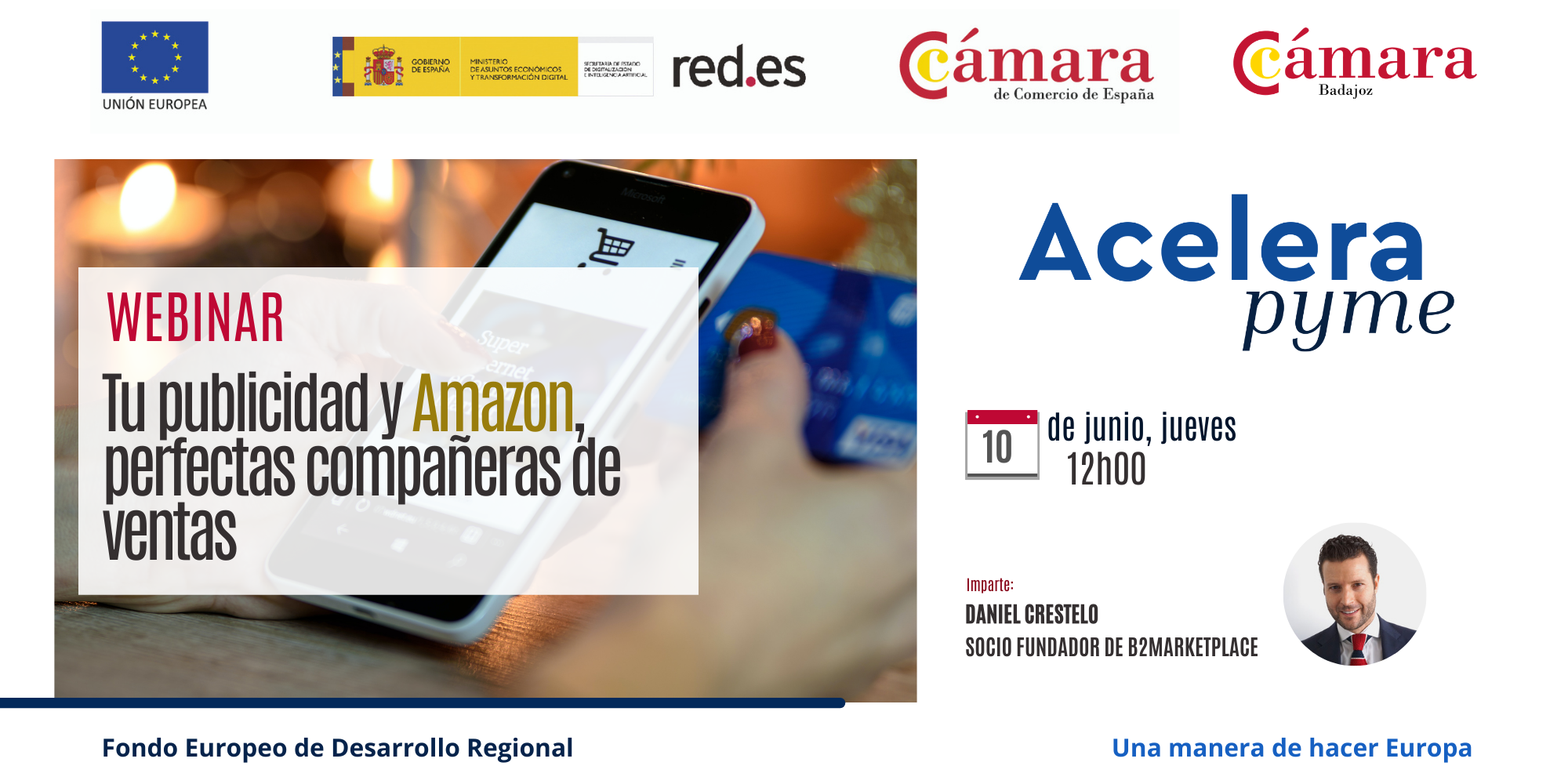 WEBINAR- Tu publicidad y Amazon, perfectas compañeras de ventas 