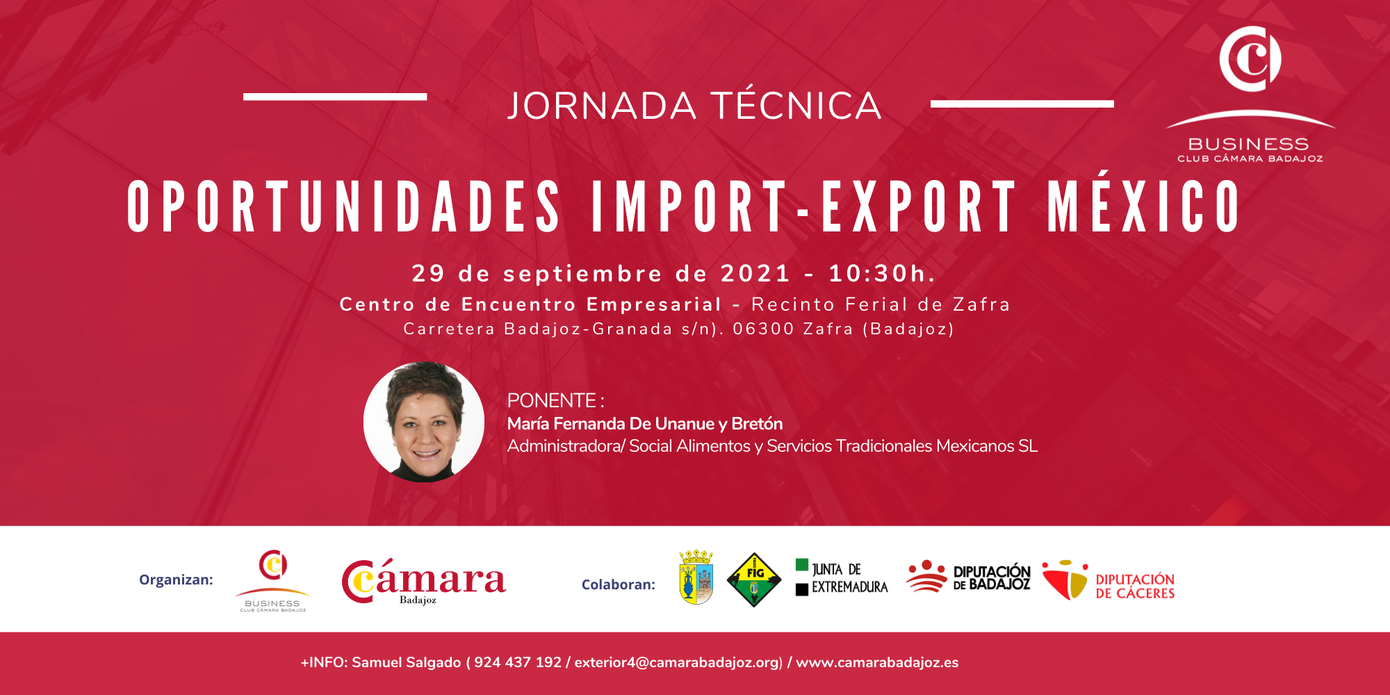 JORNADA CLUB CÁMARA - OPORTUNIDADES IMPORT-EXPORT MÉXICO