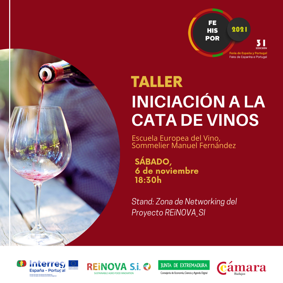 TALLER INICIACIÓN A LA CATA DE VINOS - FEHISPOR 2021