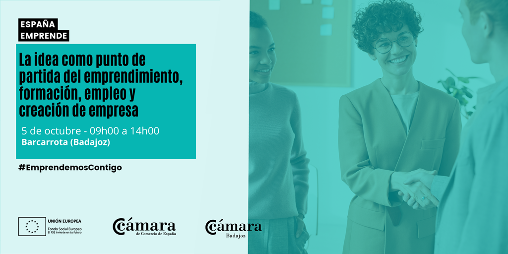 Taller España Emprende: La idea como punto de partida del emprendimiento, formación, empleo y creación de empresa