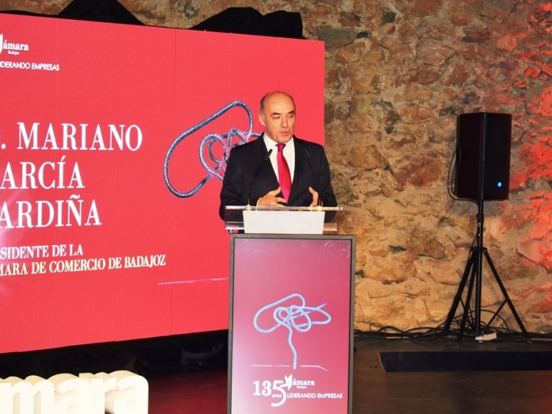 La Cámara de Comercio de Badajoz celebra su 135 aniversario