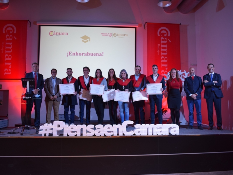 Clausura de la XXVII Promoción Máster Tributación, Contabilidad y Gestión Financiera y la primera promoción del Programa Superior en Dirección de Personas de la Cámara