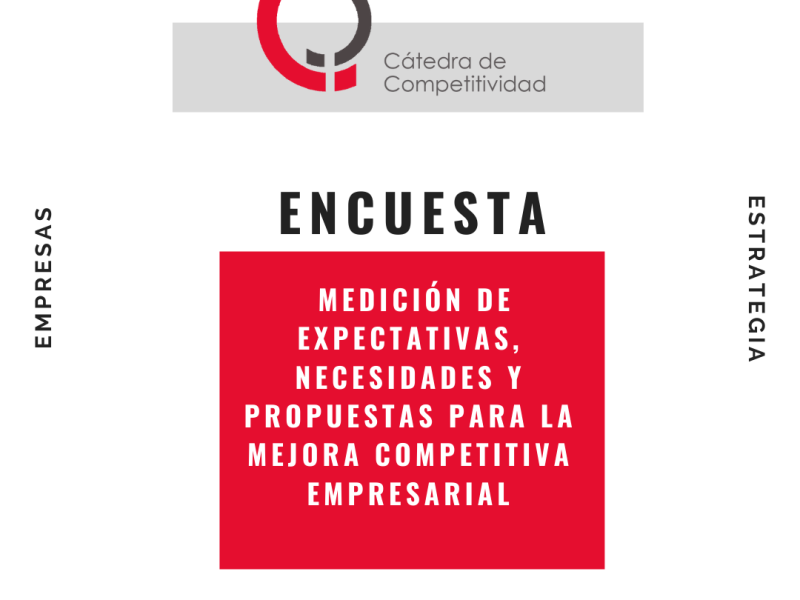 La Cátedra de Competitividad de la Cámara impulsa una encuesta empresarial