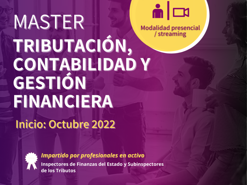 En marcha la nueva edición del reconocido Máster en Tributación, Contabilidad y Gestión Financiera de la Cámara. 