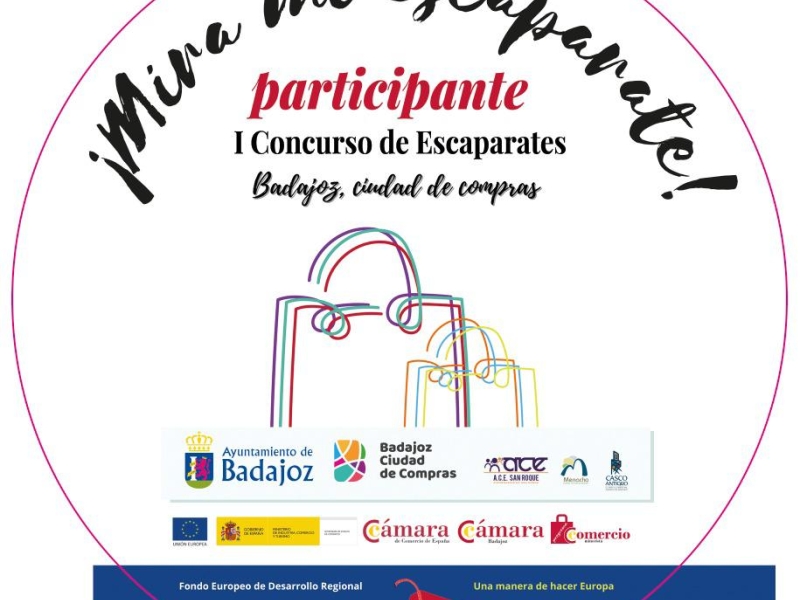 Comienza el Concurso de Escaparates Badajoz, Ciudad de Compras