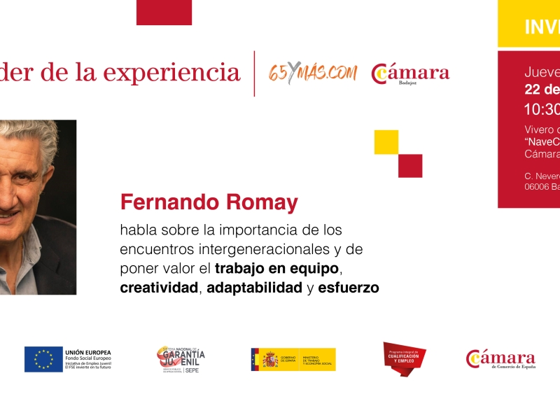 Próximo encuentro HABLAMOS con Fernando Romay: Aprender de la Experiencia