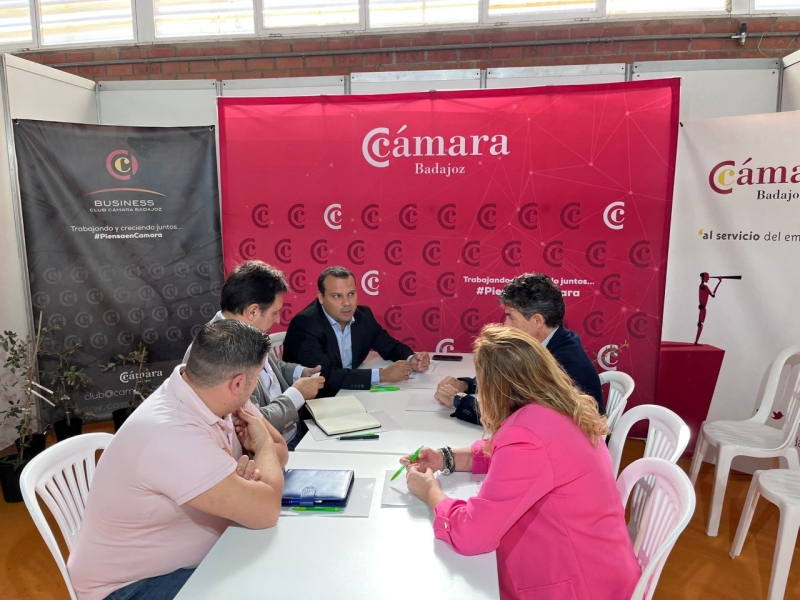 La Cámara, presente en la Feria Internacional Ganadera de Zafra