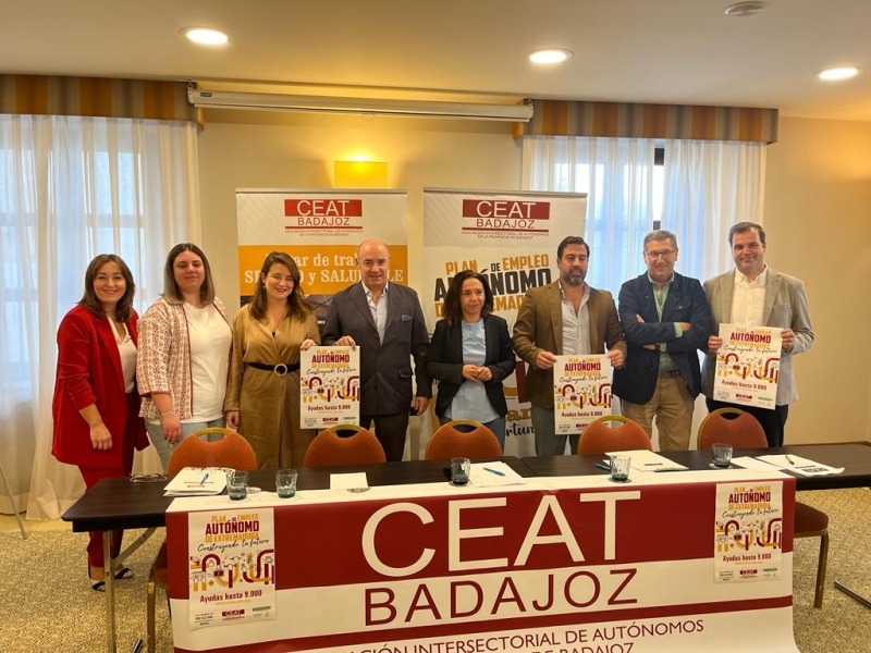 CEAT presenta el Plan de Empleo Autónomo de Extremadura