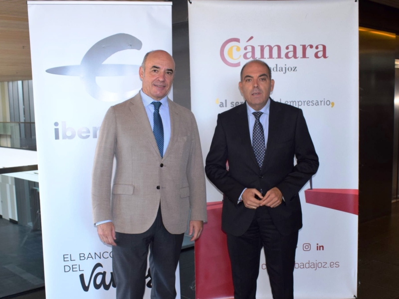 Cámara Badajoz e Ibercaja organizan una jornada sobre los fondos Next Generation