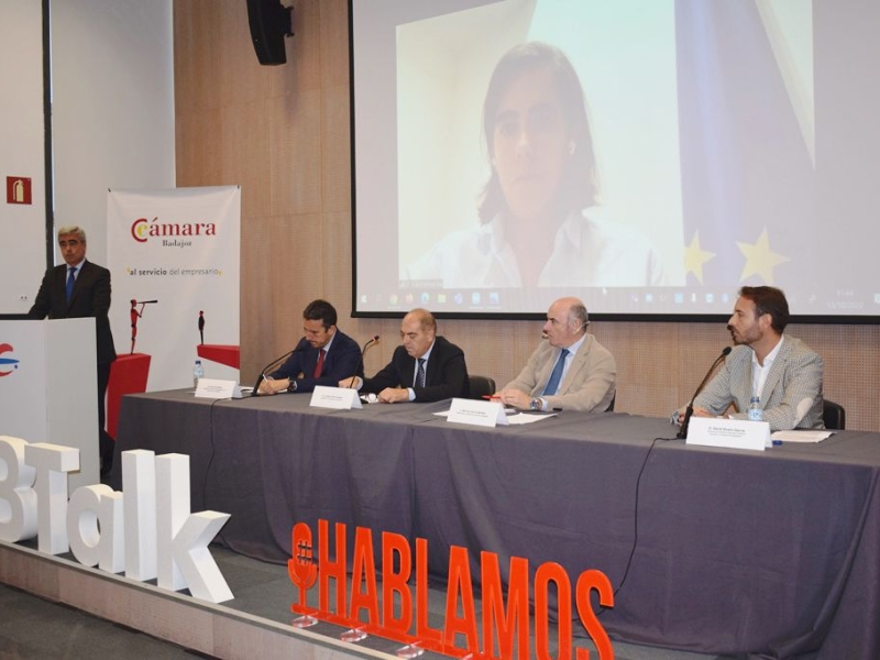 Cámara Badajoz e Ibercaja organizan una jornada sobre los fondos Next Generation