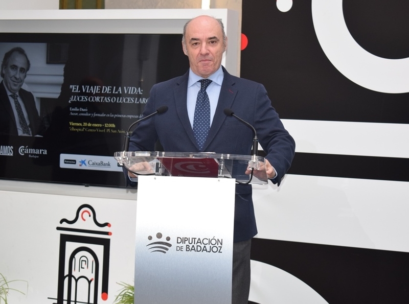 La Cámara de Badajoz celebra un nuevo encuentro empresarial HABLAMOS con Emilio Duró