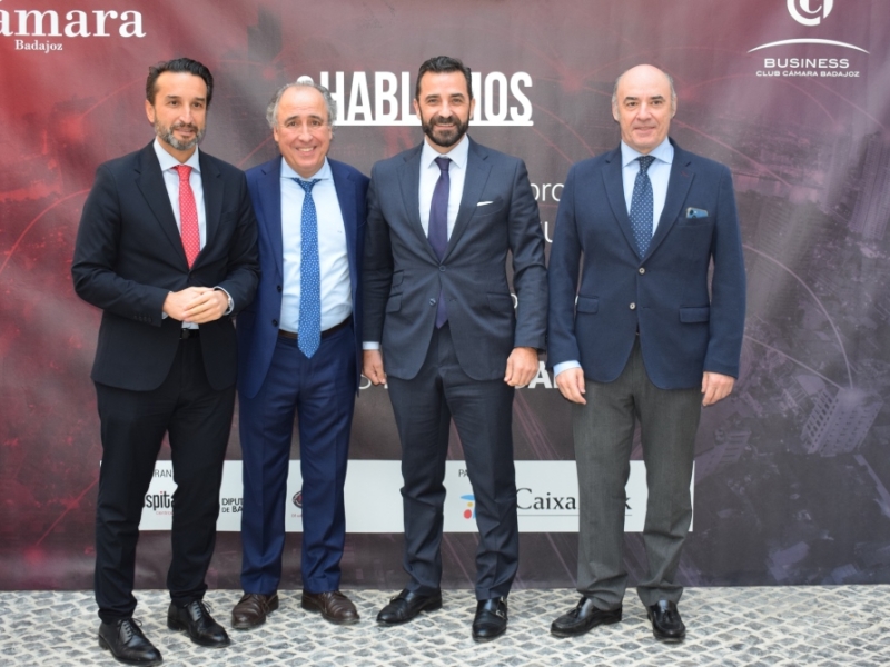 La Cámara de Badajoz celebra un nuevo encuentro empresarial HABLAMOS con Emilio Duró