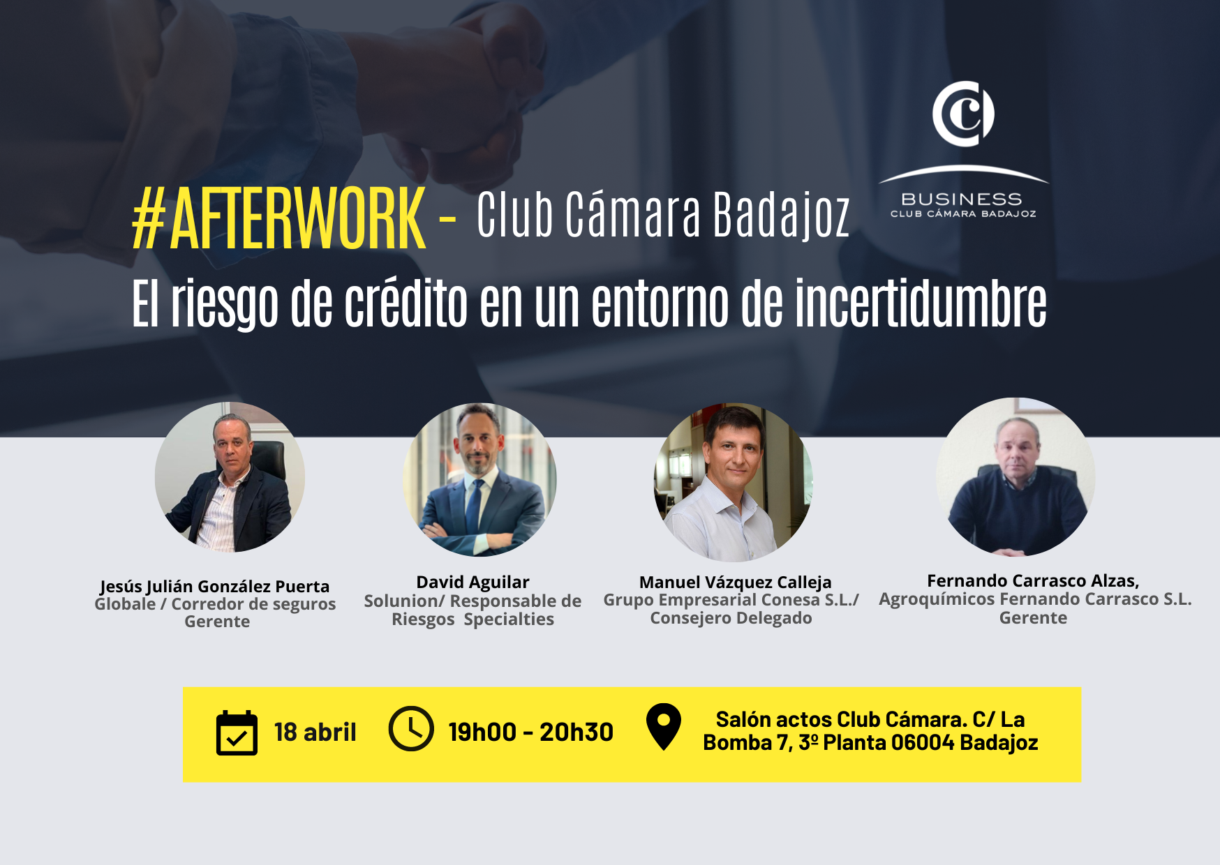 AFTERWORK - El riesgo de crédito en un entorno de incertidumbre