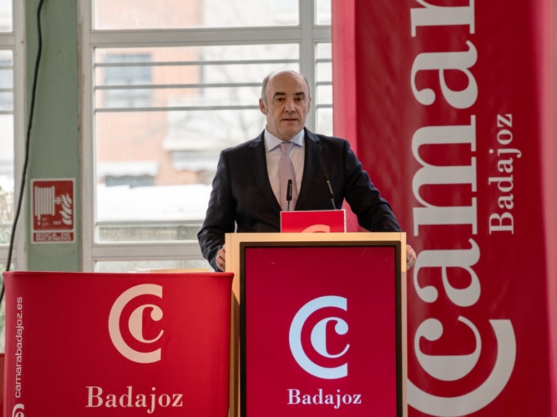 Se celebra el acto de presentación del nuevo Pleno de la Cámara de Comercio de Badajoz