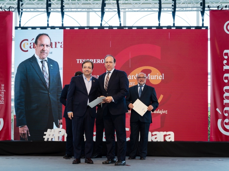 Se celebra el acto de presentación del nuevo Pleno de la Cámara de Comercio de Badajoz