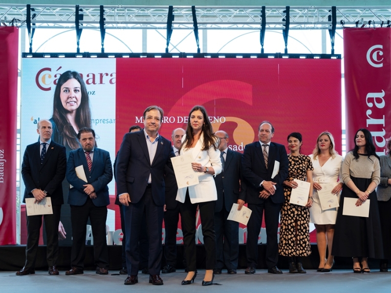 Se celebra el acto de presentación del nuevo Pleno de la Cámara de Comercio de Badajoz