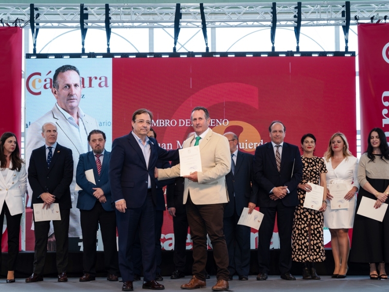 Se celebra el acto de presentación del nuevo Pleno de la Cámara de Comercio de Badajoz