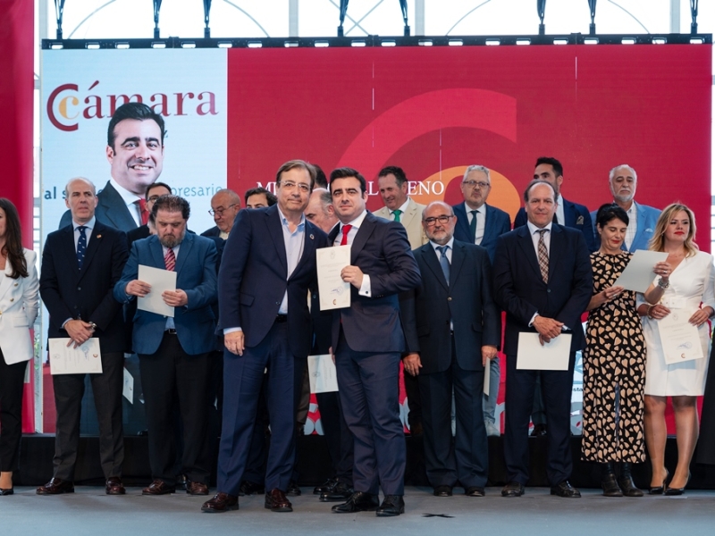 Se celebra el acto de presentación del nuevo Pleno de la Cámara de Comercio de Badajoz