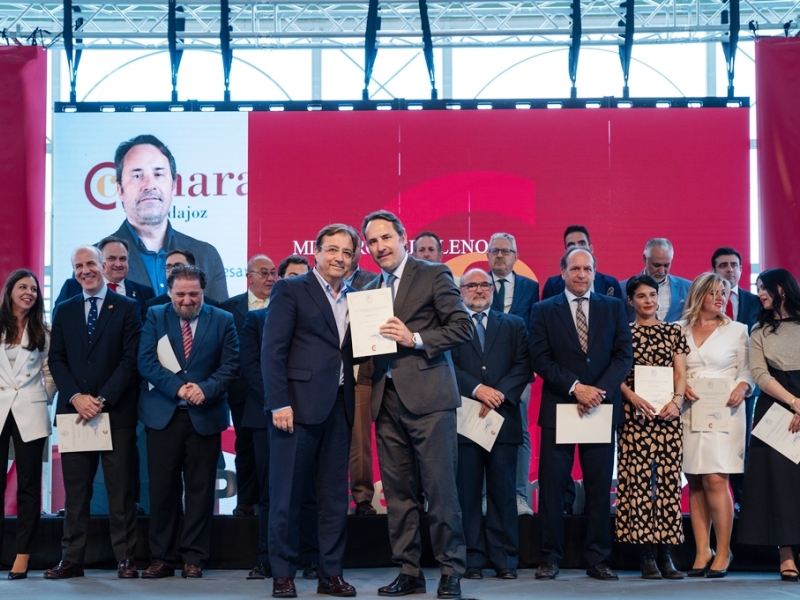 Se celebra el acto de presentación del nuevo Pleno de la Cámara de Comercio de Badajoz